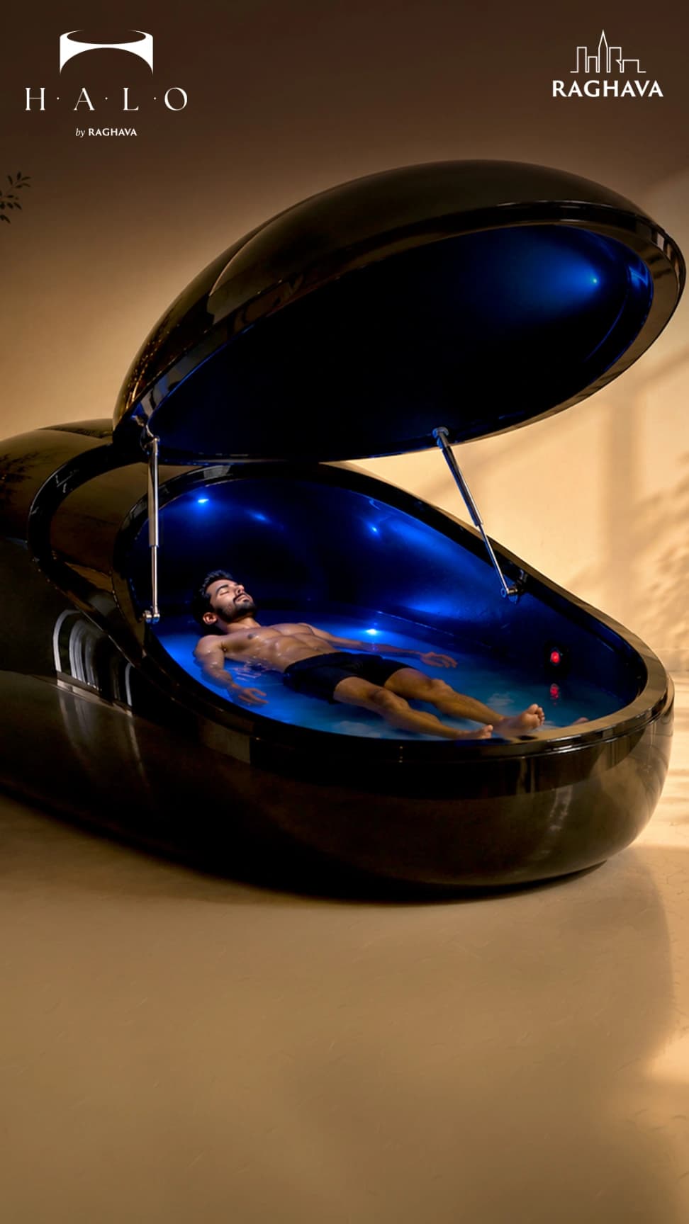 Raghava Halo wellness suite — Float Therapy