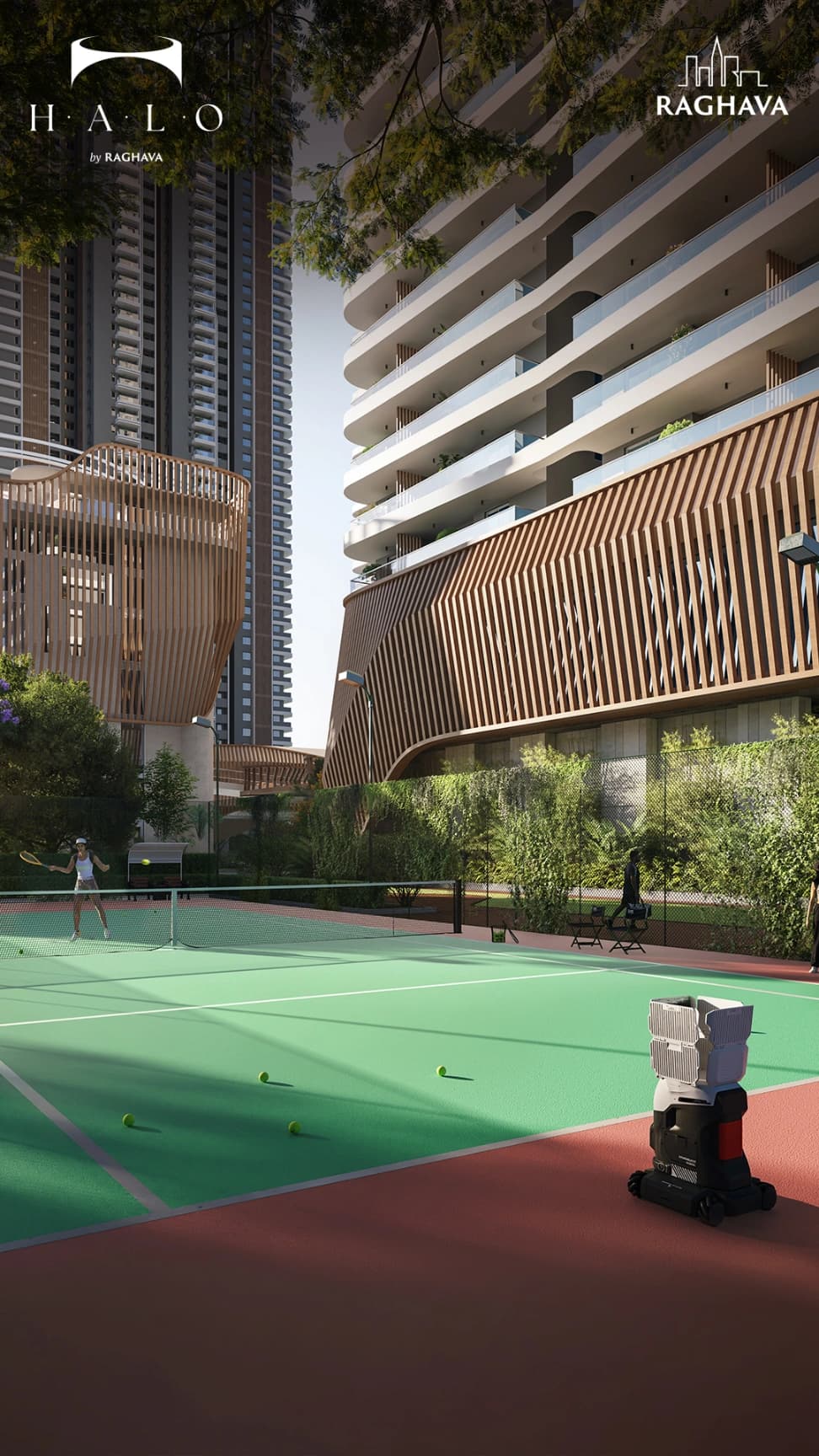 Raghava Halo — Tennis Courts